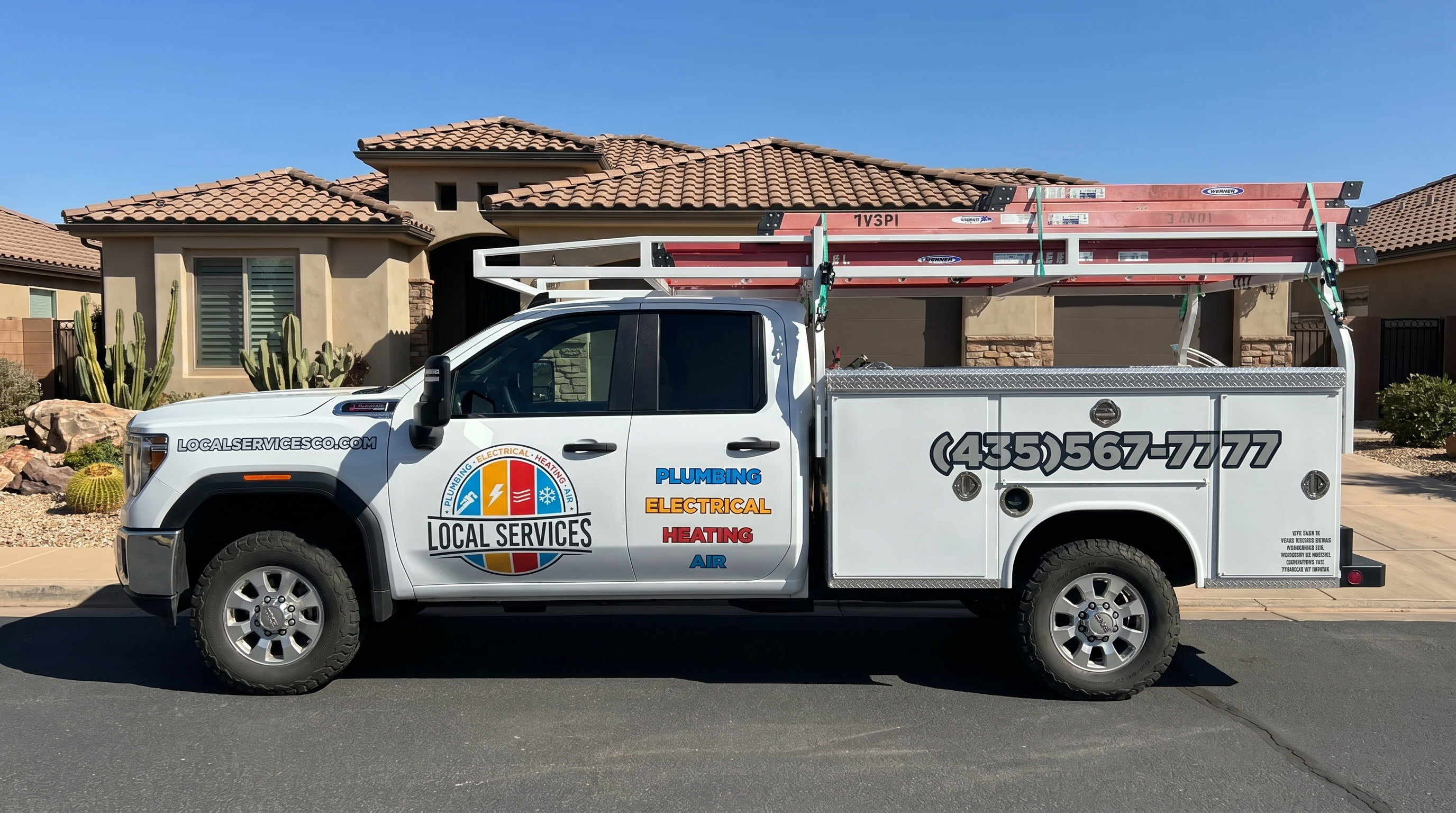 Local Services Inc. Truck