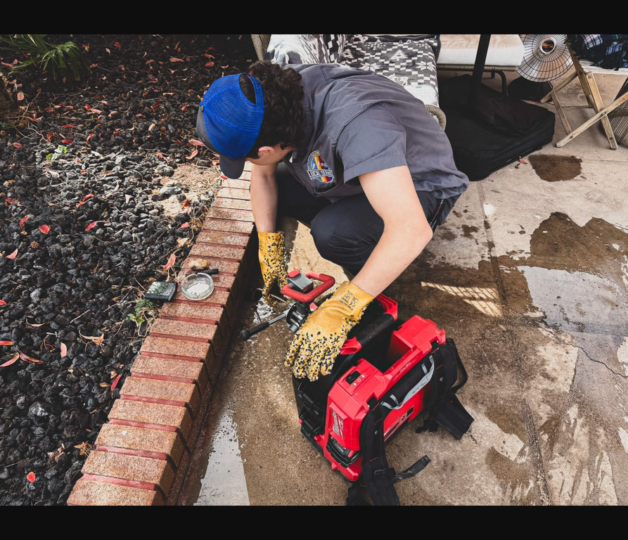 Drain cleaning service