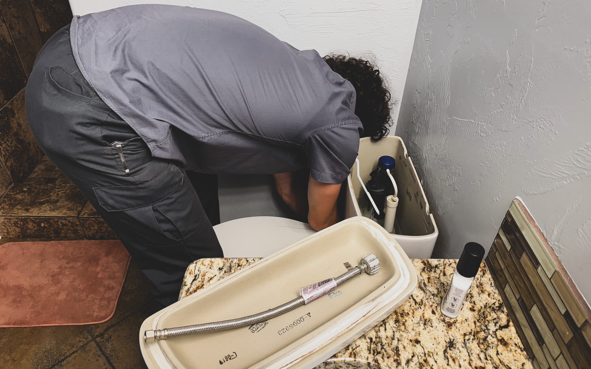 Toilet repair